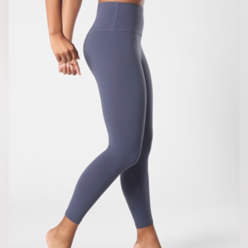 Athleta ultra rise Elation Blue High-Waisted Leggings